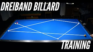 Dreiband Billard Training Spiel 2  03032022 [upl. by Harlie926]