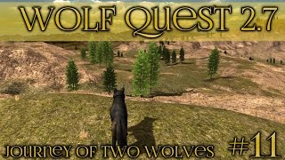 Atlas the Lone Wolfs Search for a Mate 🐺 Wolf Quest 27  Brothers Journey  Episode 11 [upl. by Jonna]