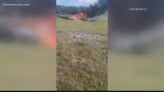 Two people killed in plane crash near Herlong Recreational Airport [upl. by Ulphi289]