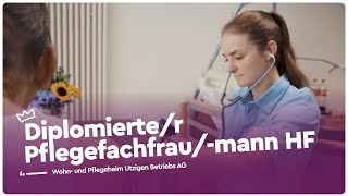 Von der FaGe zur dipl Pflegefachfrau HF  Lehrstellenvideo  Yousty [upl. by Hurlow]