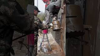 The process of drilling kitchen vents Good tools and machinery make work easy [upl. by Otrebmuh253]