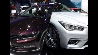 2017 Infiniti Q50 vs 2017 Volkswagen Passat [upl. by Leidba418]