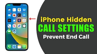 How to Turn off Power Button Ends calls in iPhone  Enable Prevent lock to End call on iphone [upl. by Dorr]