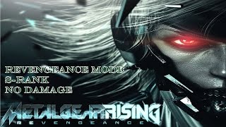 Metal Gear Rising Stormbringer Lightning God Achievement ALL are S RANK and NO DAMAGE [upl. by Jecon112]