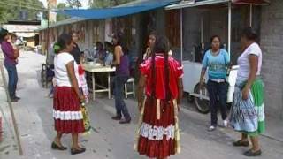 Baile Purepecha CUMBIA PUREPECHA [upl. by Enialahs]