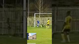 A different type of finish rolling it in goal footballhighlights [upl. by Rad860]