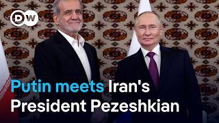 The increasing ties between Russia and Iran  DW News [upl. by Eibob]