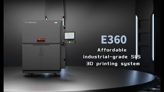 An Industrial SLS 3D Printer for SMEsTPM3D E360 [upl. by Taveda161]