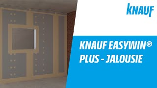 Knauf EasyWin® Plus  Jalousie [upl. by Fries869]