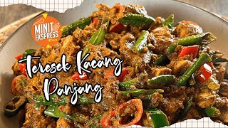 Teresek Kacang Panjang Guna Isi Ayam Je [upl. by Aterg38]