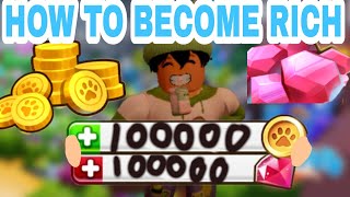 🤑THE FASTEST WAY TO BECOME A RICH ROPETS PLAYER ROPETS 2022 Gudie roblox😱 [upl. by Anaitsirk]