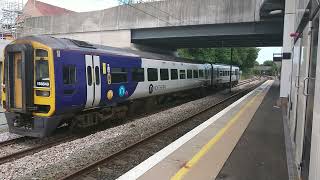 Class 158 stops at Northumberland Park station [upl. by Eirollam802]