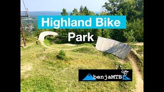 Highland Bike Park on a Hardtail [upl. by Jennica]