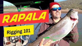 How To Rig Rapalas For Trout Trolling [upl. by Cornew893]