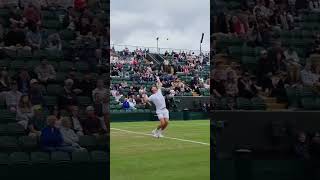 Thanasi Kokkinakis Pinpoint Serve Slow motion [upl. by Jurdi]