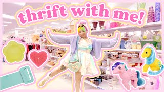 Thrift Vlog and Haul 🌸 Retro Fashion amp Vintage Toys [upl. by Ennaitak414]