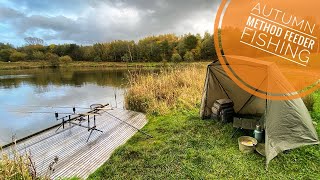 Autumn Method Feeder Fishing with Corn Wafters and Bread  Rig and Setup [upl. by Abie857]