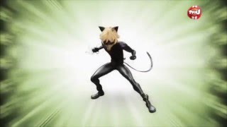 Chat Noir Transformation  CATclysm HD [upl. by Galven]