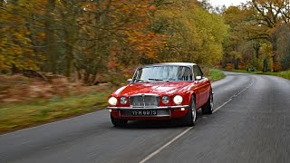 Jaguar XJC RESTOMOD  Part 10  Shakedown Road Test to Caffeine amp Machine with AutoalexCars [upl. by Udele]