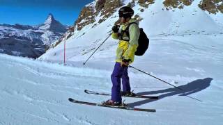 Skiing amp Snowboarding in Zermatt 2016 [upl. by Ecirahs]