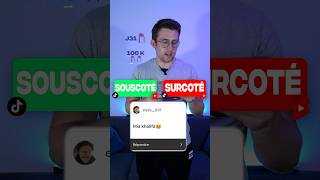 Surcoté ou Soucoté Special YoutubeurTiktokeur 😨 [upl. by Atikin]