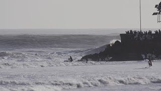 2023 Jan 05 Big Surf Santa Barbara Sandspit [upl. by Montford852]