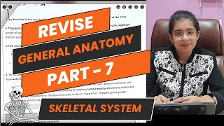 General Anatomy MBBS 1st Year PART  7 Important PYQ  Anatomy Revision mbbs anatomy [upl. by Denise]