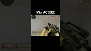 Mini ACE By M4a1 in 5v5 AutoMix Match v3nemous counterstrike cs16 gaming shorts [upl. by Nagy]