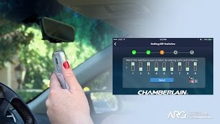 How to Program the ARQ Universal Remote Control with a Garage Door Opener with Switches [upl. by Dupaix]