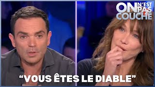 Létrange déclaration de Yann Moix à Carla Bruni  On nest pas couché 18 novembre 2017 ONPC [upl. by Milzie]