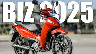 Nova Honda Biz 2025 REVIEW [upl. by Llib847]