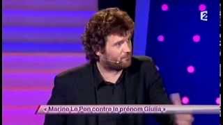 Olivier De Benoist 57 Marine Le Pen contre le prénom Giulia ONDAR [upl. by Ling]