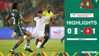 Nigeria 🆚 Tunisia Highlights  TotalEnergiesAFCON2021 Round Of 16 [upl. by Isiahi197]