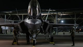 Hill AFB personnel F35s deployed to Germany [upl. by Sivraj]