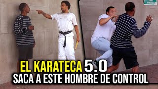 EL KARATECA 50 SACA A ESTE HOMBRE DE CONTROL Y LE ENTRA A TODOS [upl. by Buine560]