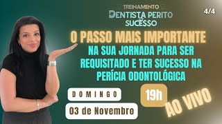 Aula 04  O Passo Mais Importante Para se Tornar Dentista Perito Judicial de Sucesso [upl. by Cela]