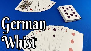 How to Play German Whist  A card game for 2 players [upl. by Ased698]