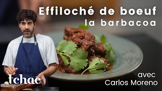 La recette de barbacoa  effiloché de boeuf à la mexicaine [upl. by Igig]