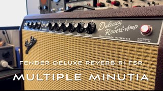 Fender Deluxe Reverb RI FSR  Multiple Minutia [upl. by Brodeur]