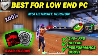 Msi App Player Best Settings For Low End Pc 2GB Ram No Graphics Card [upl. by Asilej]