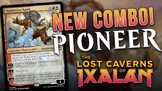 NEW PIONEER COMBO DECK Quintorius Kand Discover — The Lost Caverns of Ixalan  Magic The Gathering [upl. by Cassondra]