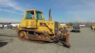 Lot 121  1980 John Deere 850D Dozer [upl. by Englebert268]