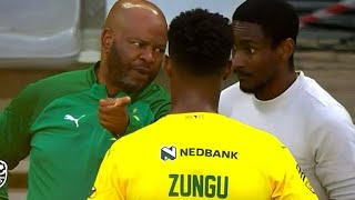 Bongani Zungu Had a Great Game Until Relebohile Mofokeng  Zungu Last Match at Downs [upl. by Ahseenal]