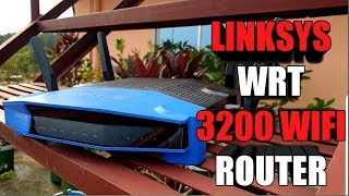 Linksys Unboxing WRT 3200 ACM  WiFi Router [upl. by Etnaed]