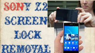 SONY XPERIA Z2 D6503 UNLOCK PASSWORD SCREEN LOCK REMOVAL [upl. by Isaacson]