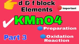 Potassium Permanganate KMnO4 In easy way ll Preparation ll Oxidation Reaction ll In Malayalamll [upl. by Akirdnwahs13]