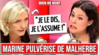 MARINE LE PEN pulvérise APOLLINE DE MALHERBE sur le PÈRE LE PEN [upl. by Revilo684]