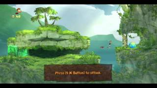 Rayman Origins Level 1  Its A Jungle Out There [upl. by Edals209]