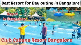 One Day outing in BangaloreClub Cabana Resort Best resort Bangalore team outingWater Activities [upl. by Cir901]