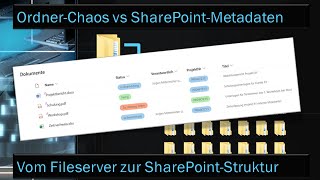 Metadaten in SharePoint statt OrdnerChaos am Fileserver [upl. by Aicekan]